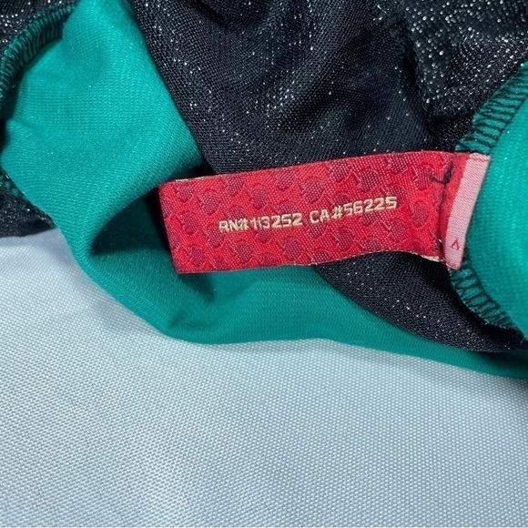 Apple Bottoms Dress Womens Large Plunging Neckline Bodycon Y2K Style Bling Sexy - Picture 12 of 12